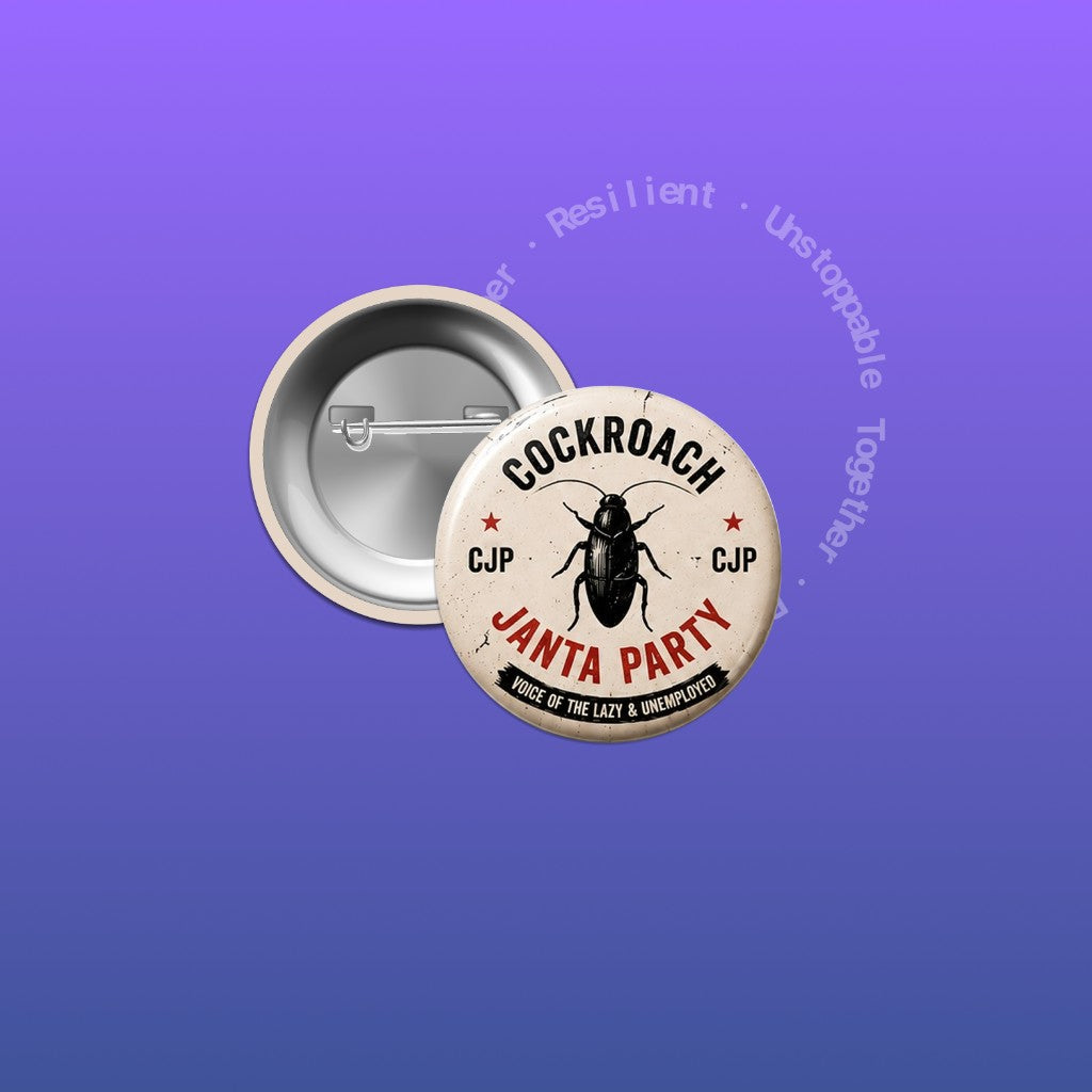 Voice of the Lazy Pin Badge