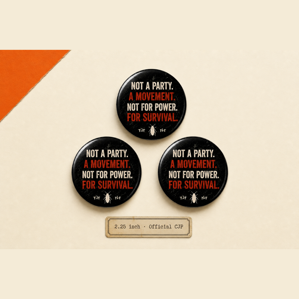 Not A Party — A Movement Pin Badge