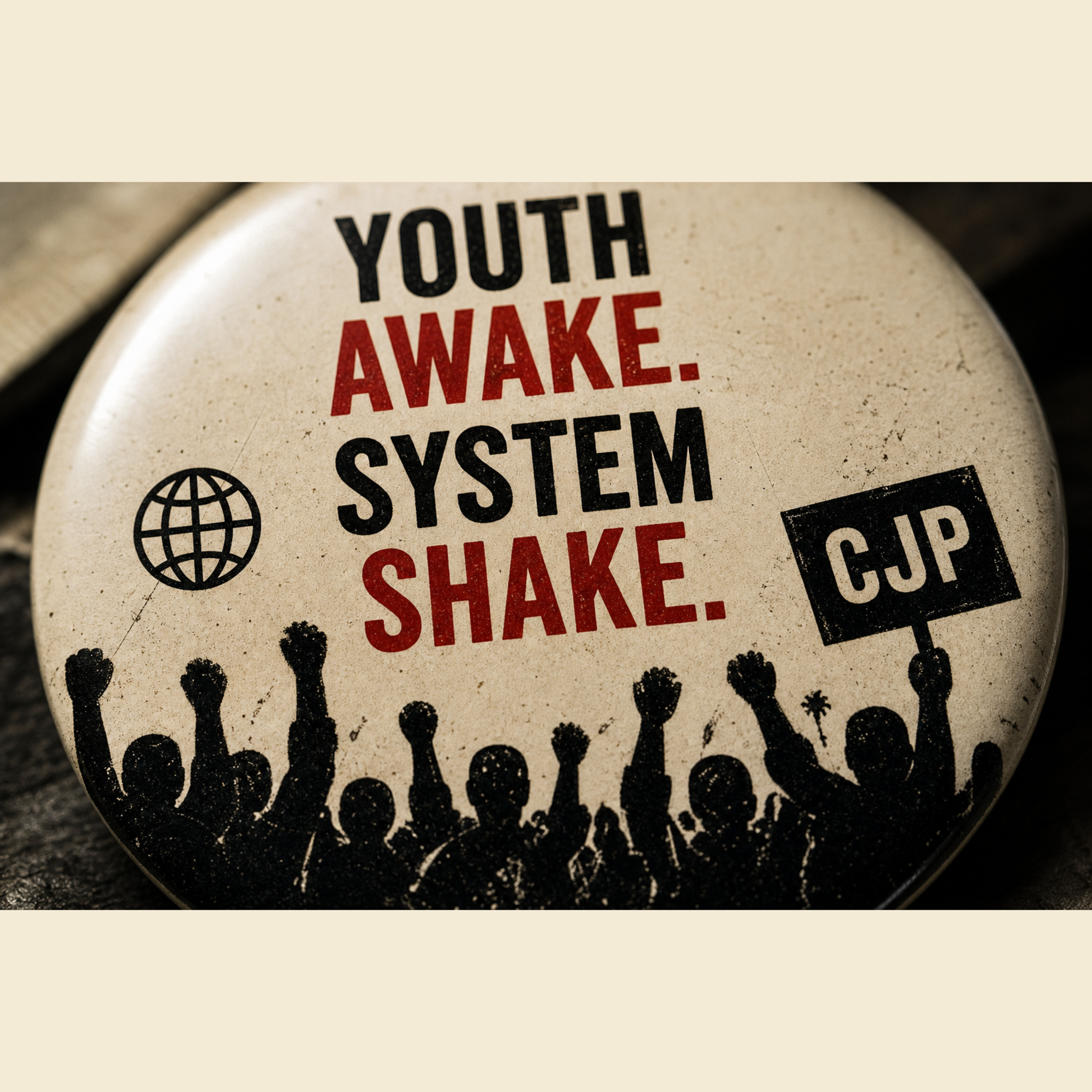 Youth Awake — System Shake Pin Badge