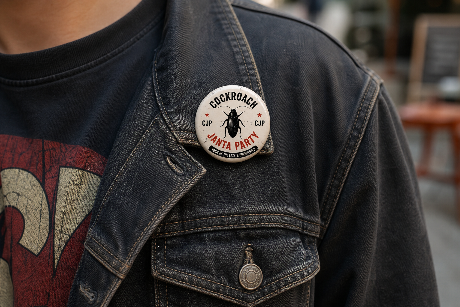 Voice of the Lazy Pin Badge