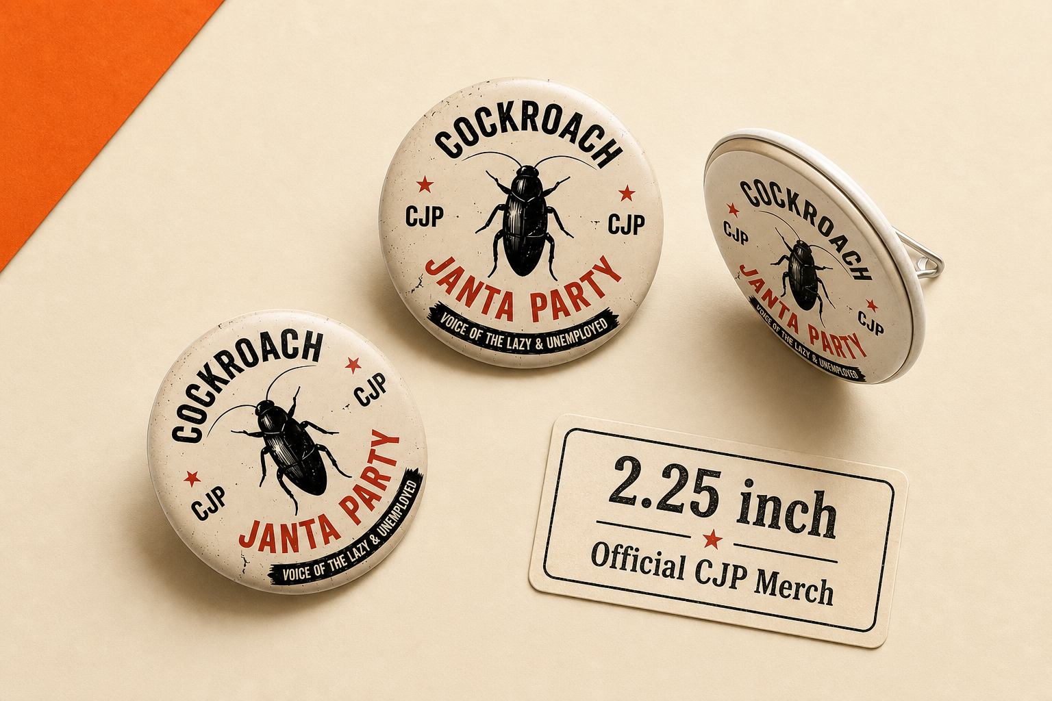 Voice of the Lazy Pin Badge